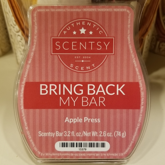 Scentsy Other - 5/$30 Apple Press Scentsy Bar – Bring Back My Bar